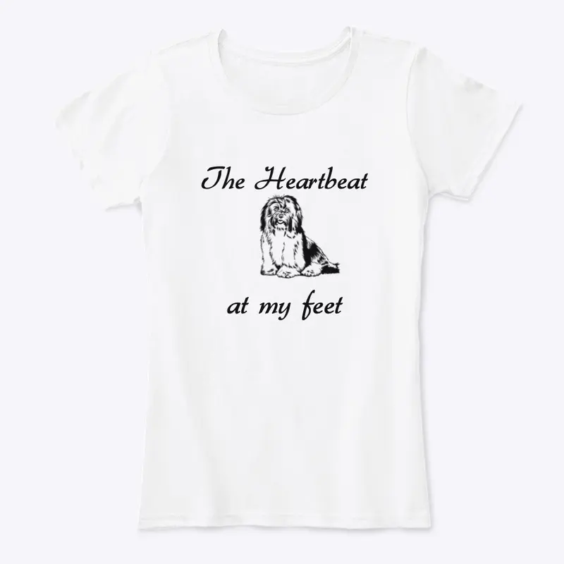 The Heartbeat at My Feet Havanese Shirts